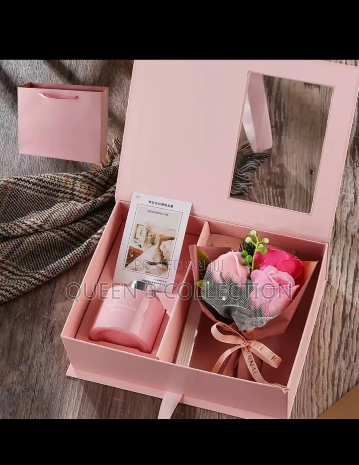 Aromatherapy and Flower Gift Set.