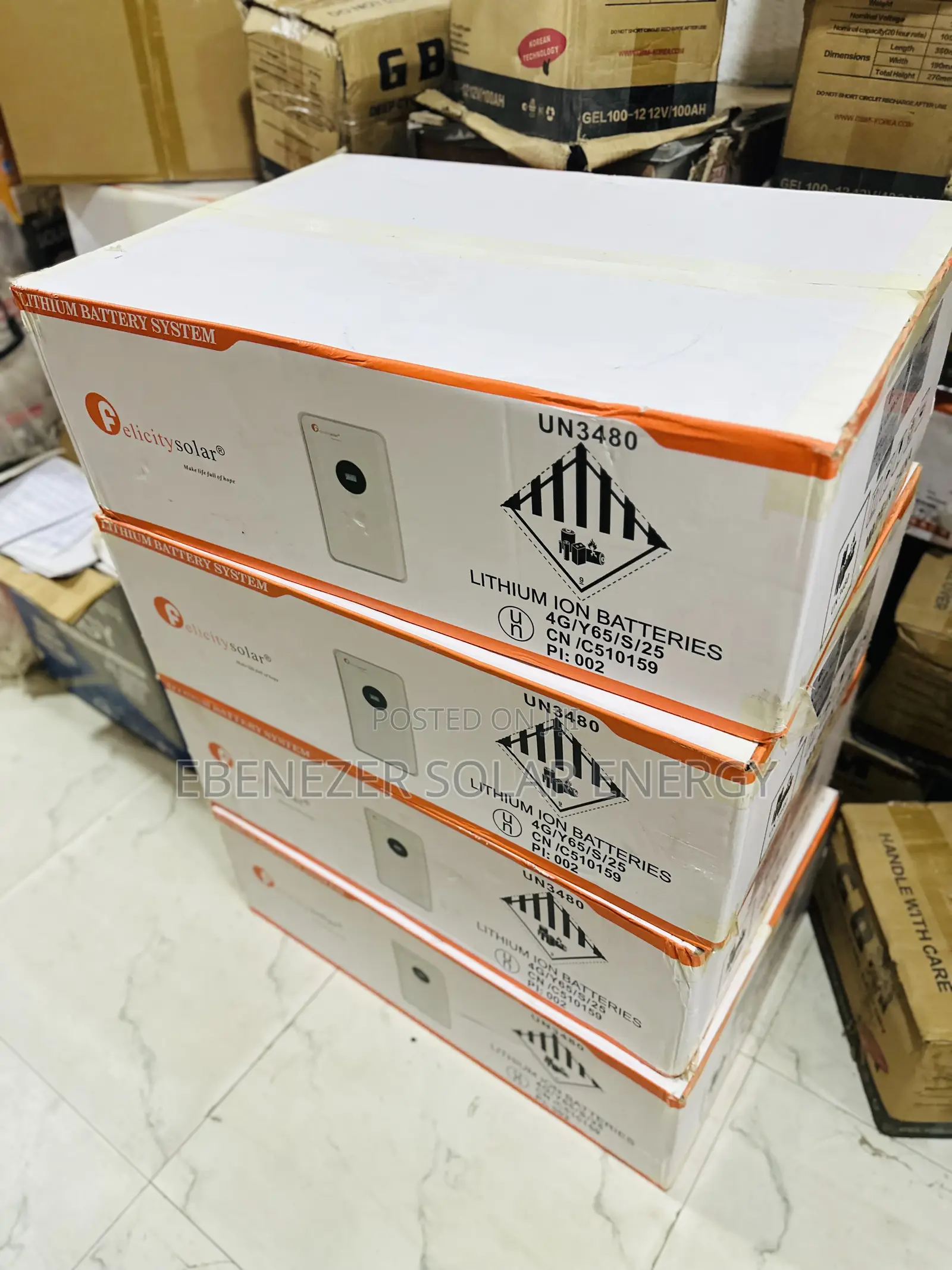 5kwh Felicity Lithium Battery 48v