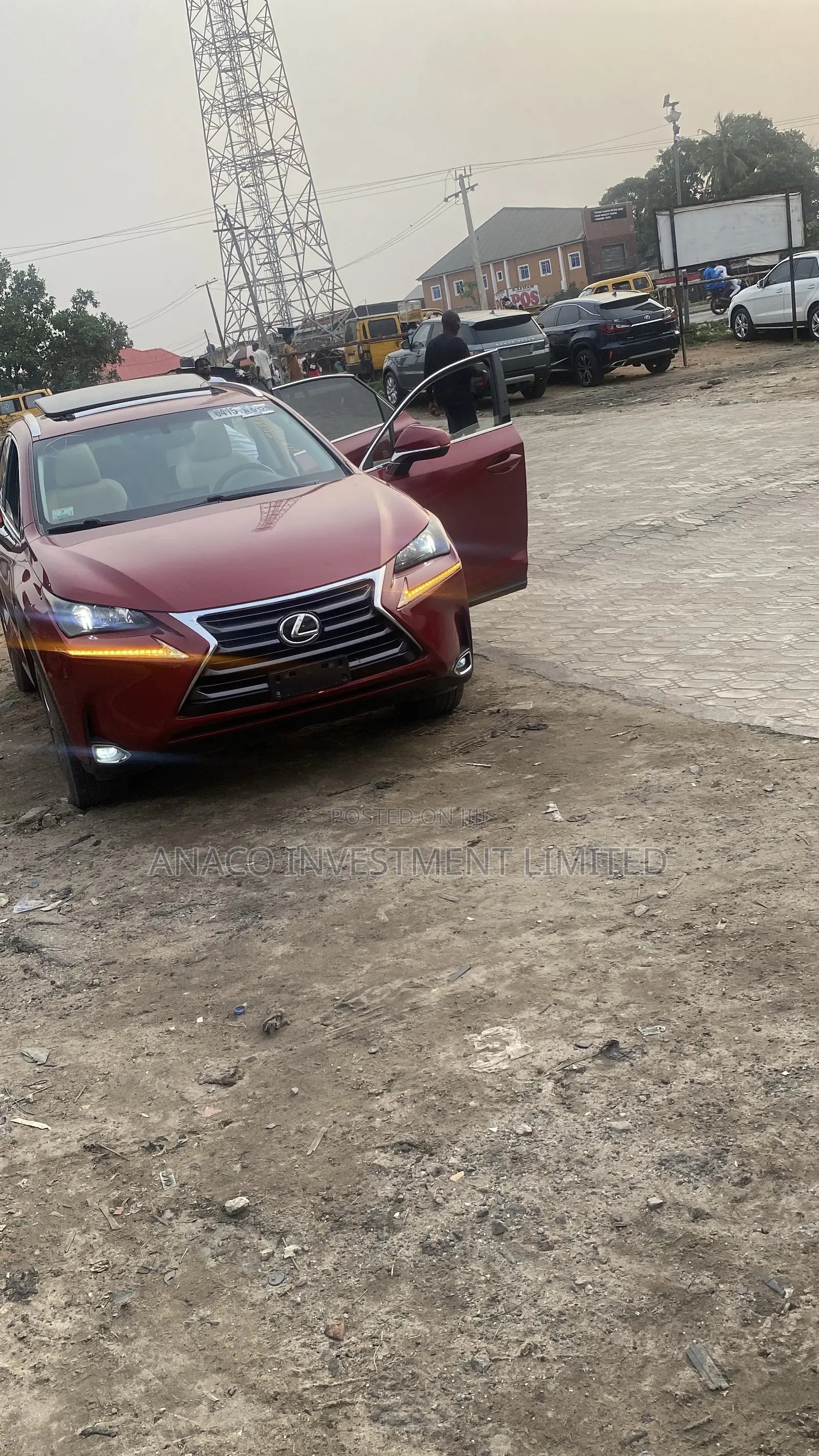 Lexus NX 2016 Red