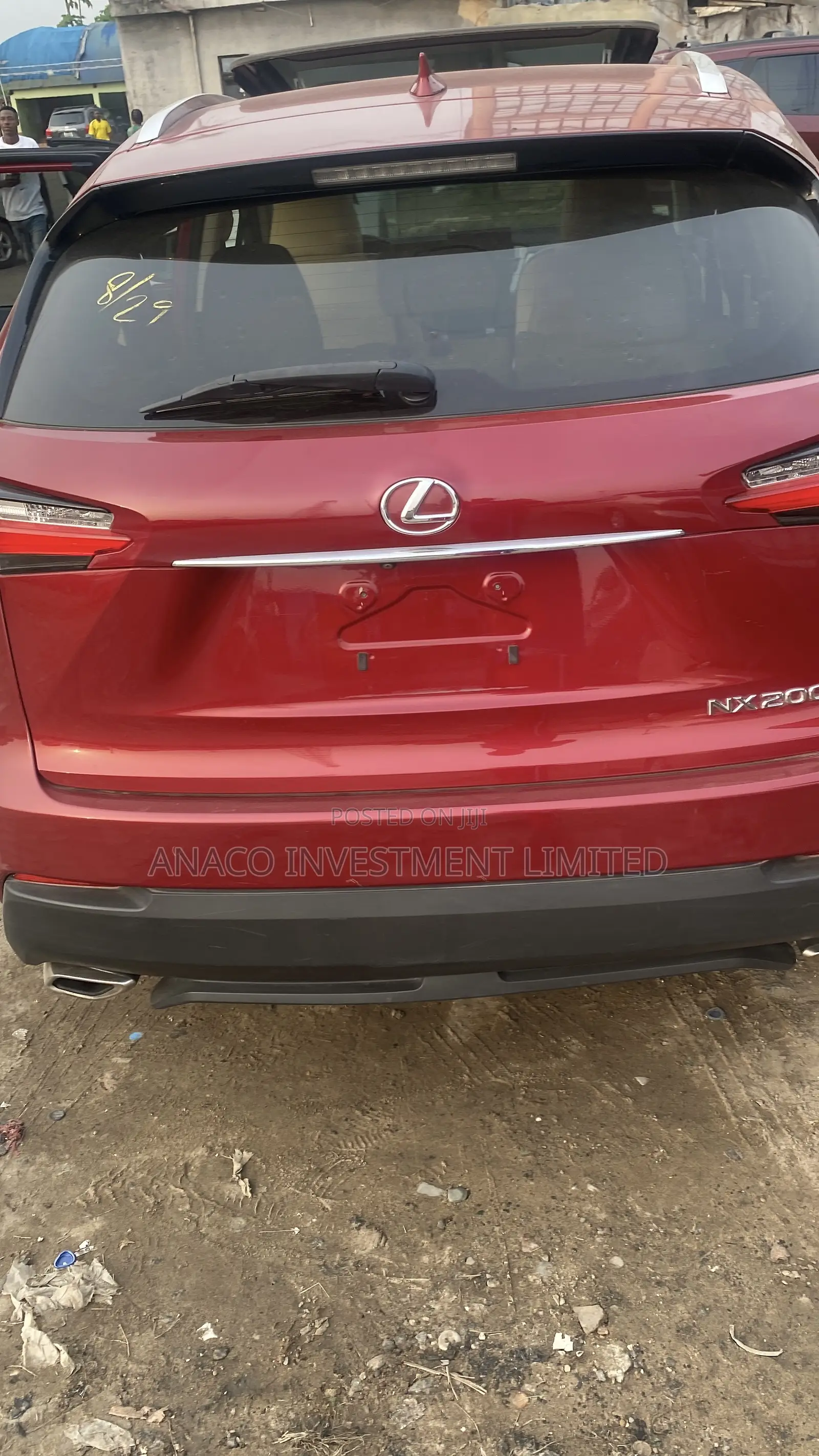 Lexus NX 2016 Red