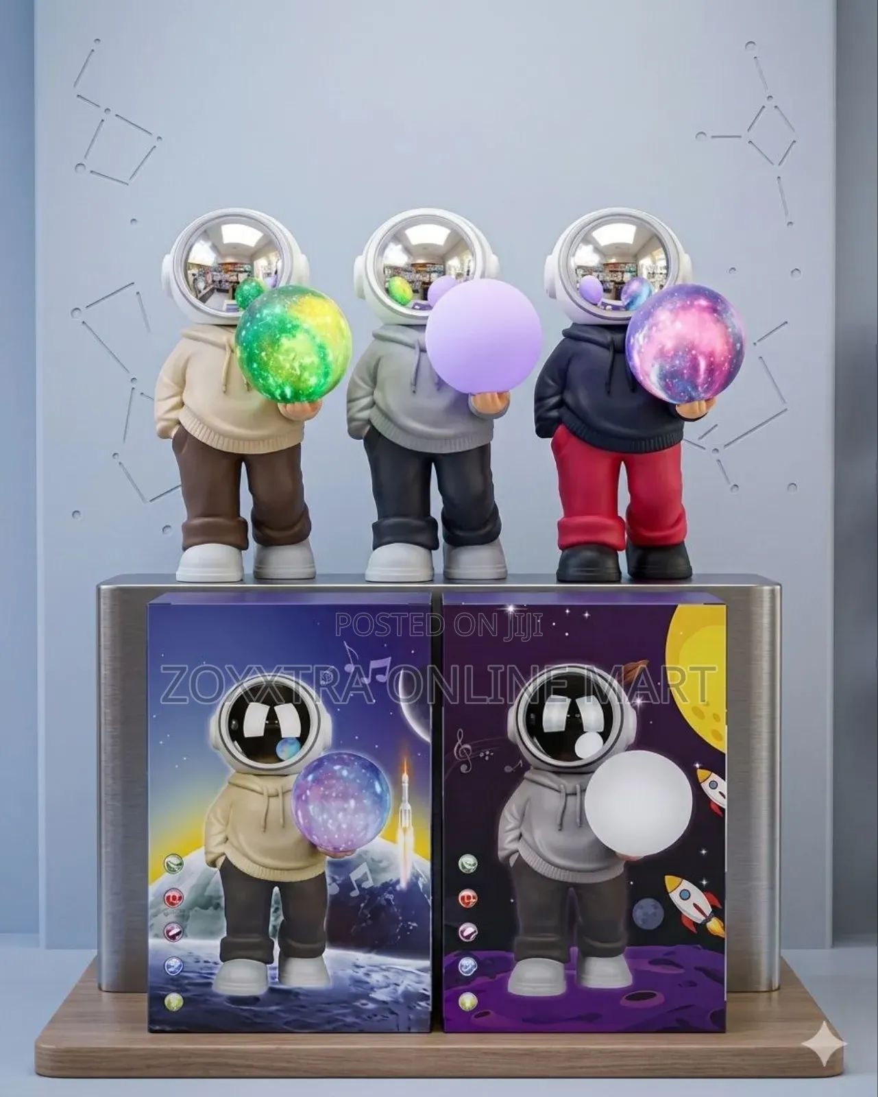 Rechargeable Astronaut Projector, Bluetooth Speaker/Fm Radio