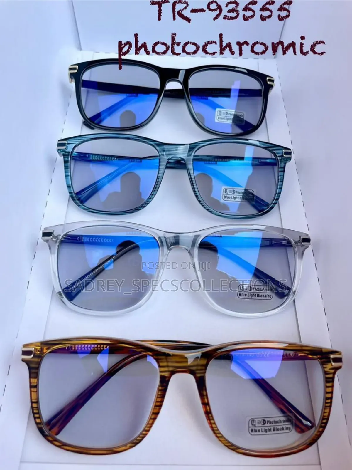 2in1 Classic Special (Ai) Edition Photocromic Anti Blue Ray Glasses