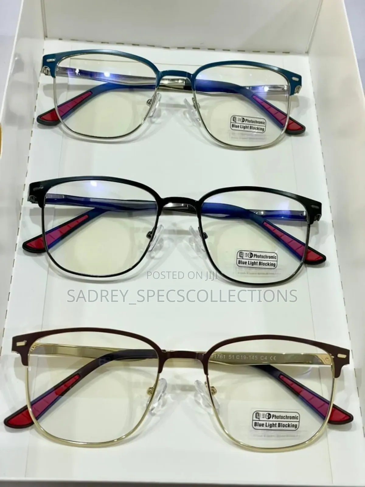 2in1 Classic Special (Ai) Edition Photocromic Anti Blue Ray Glasses