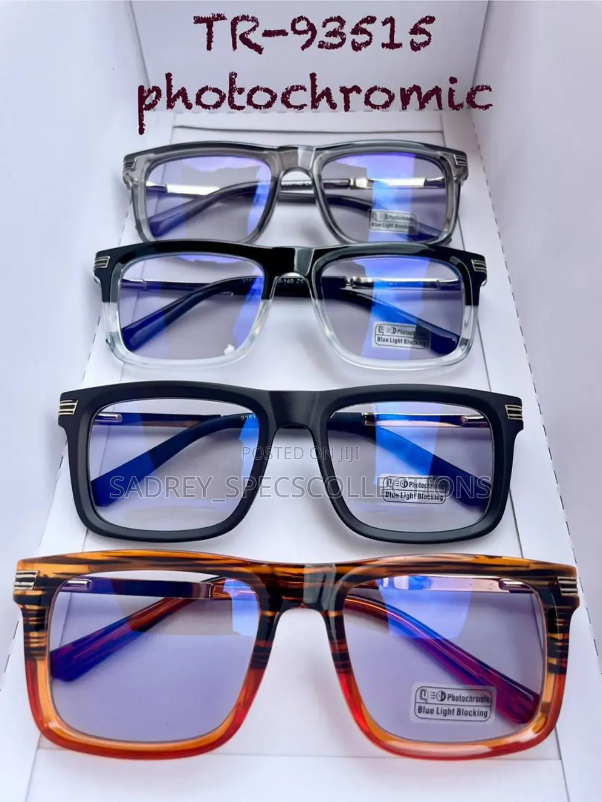 2in1 Classic Special (Ai) Edition Photocromic Anti Blue Ray Glasses