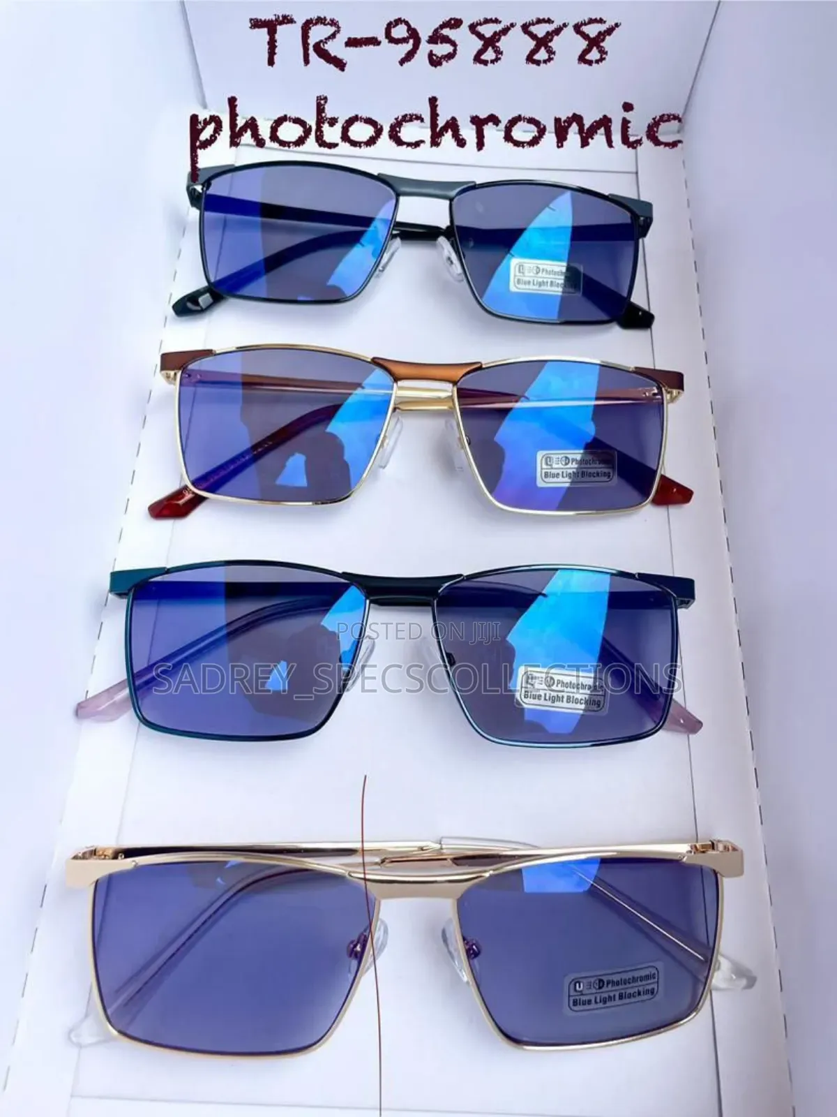 2in1 Classic Special (Ai) Edition Photocromic Anti Blue Ray Glasses