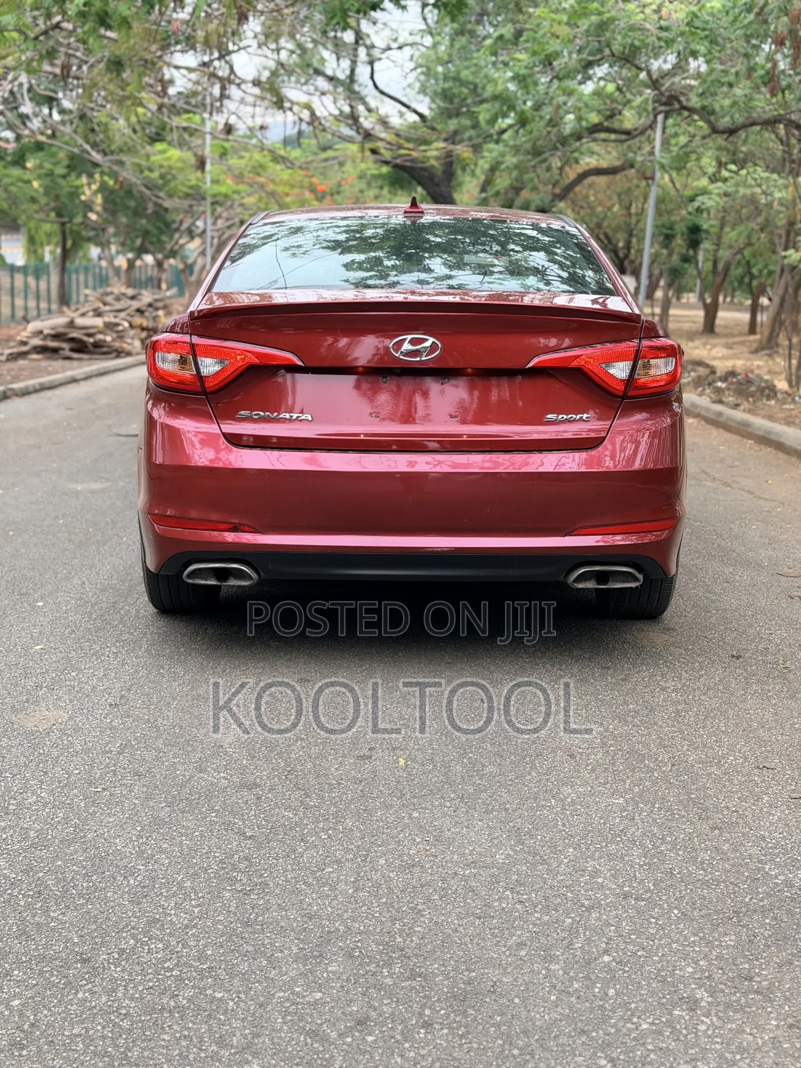 Hyundai Sonata Sport Sedan FWD (2.4L 4cyl 6A) 2016 Red