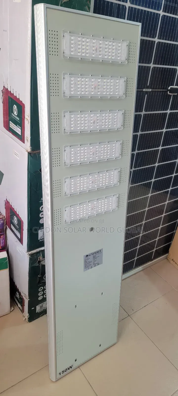 150w 6eye Solar Street Light