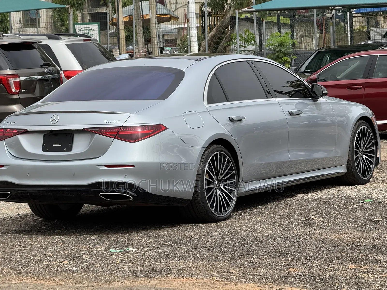 Mercedes-Benz S-Class S 580 4MATIC 2021 Gray