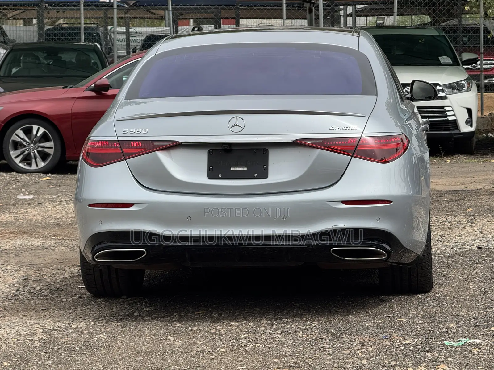 Mercedes-Benz S-Class S 580 4MATIC 2021 Gray