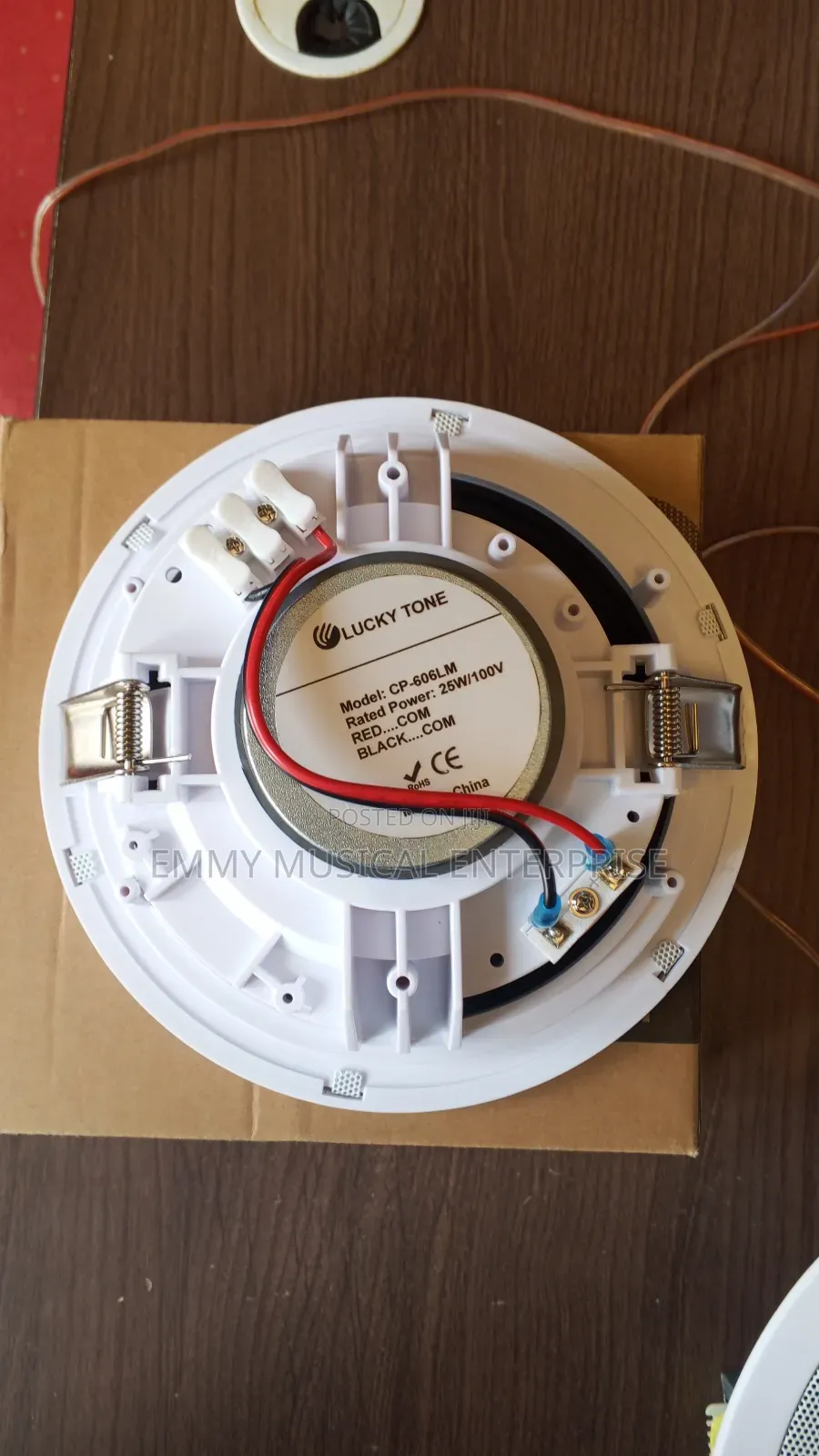 Passive Frameless Ceiling Speaker