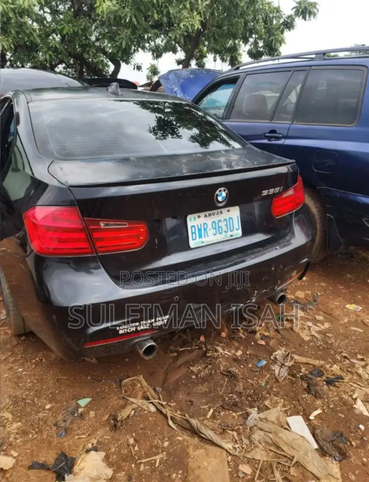 BMW 335i 2015 Gray