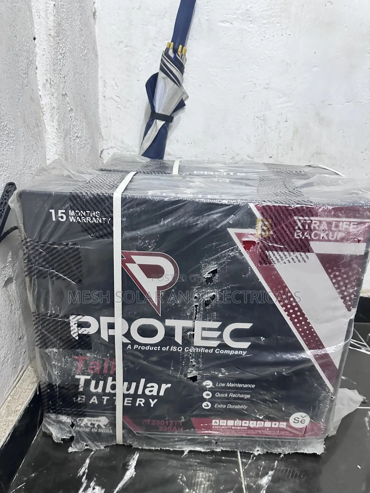 Protec 230ah Tubular Battery
