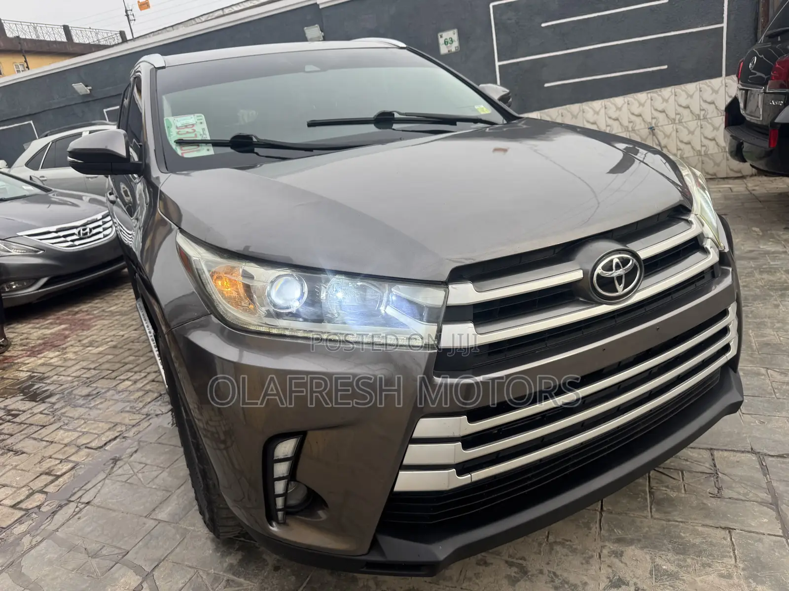 Toyota Highlander 2017 Gray