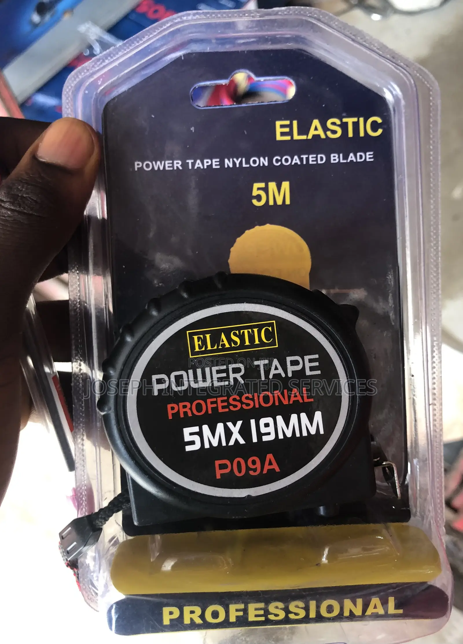 5-Meter (16-Foot) Retractable Steel Measuring Tape