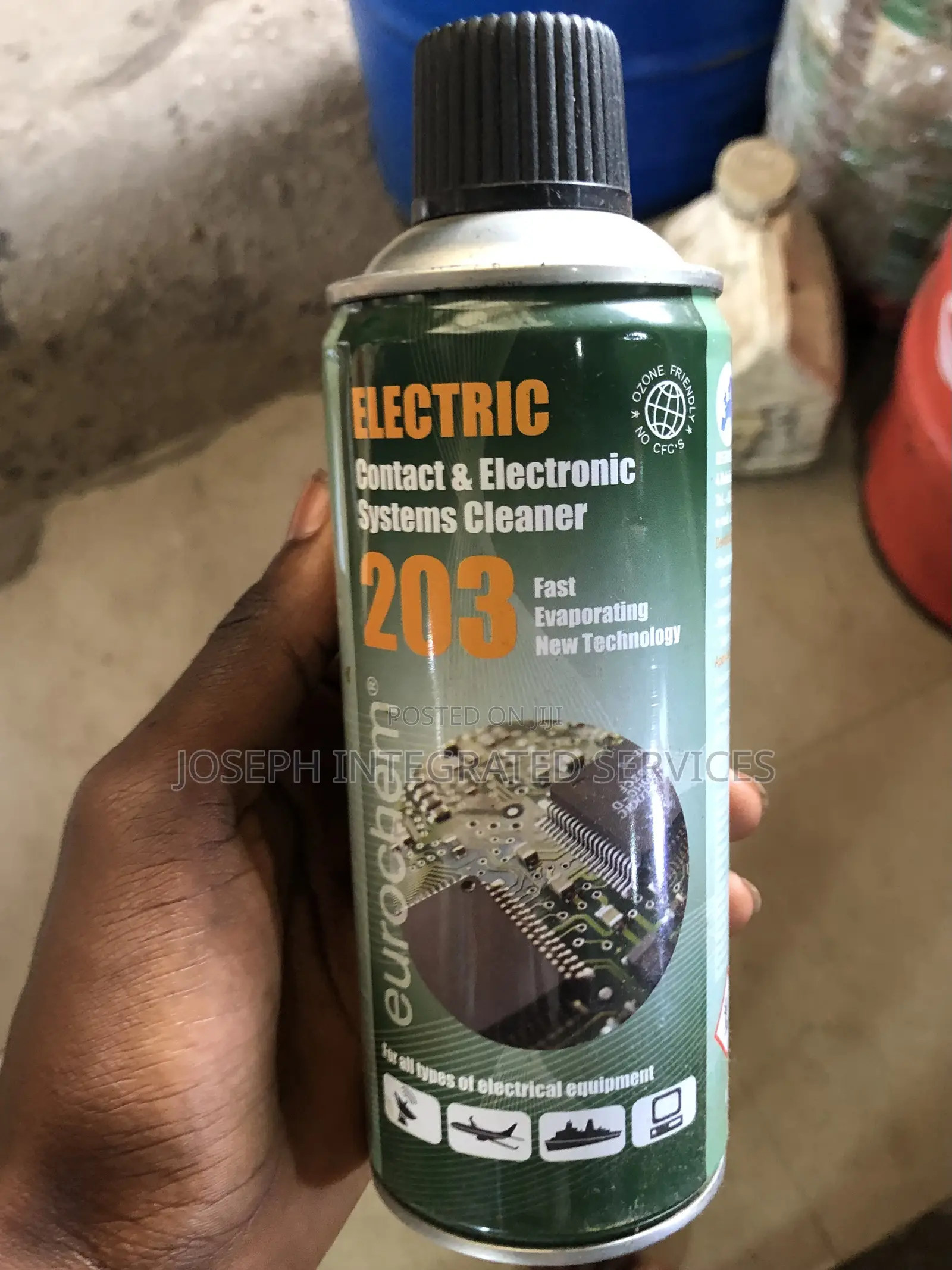 Eurochem 203 Electric Contact Electronic Systems Cleaner