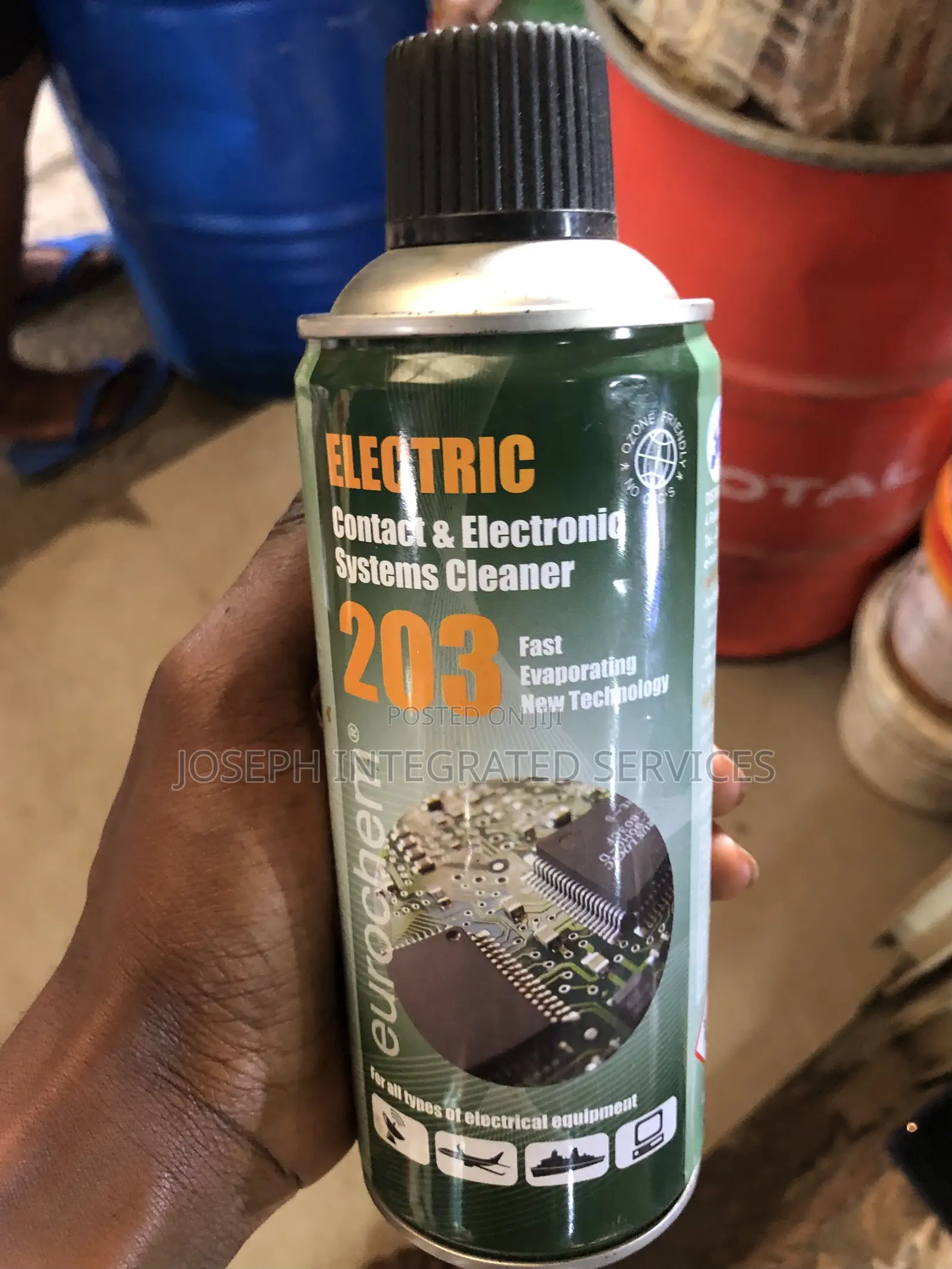 Eurochem 203 Electric Contact Electronic Systems Cleaner