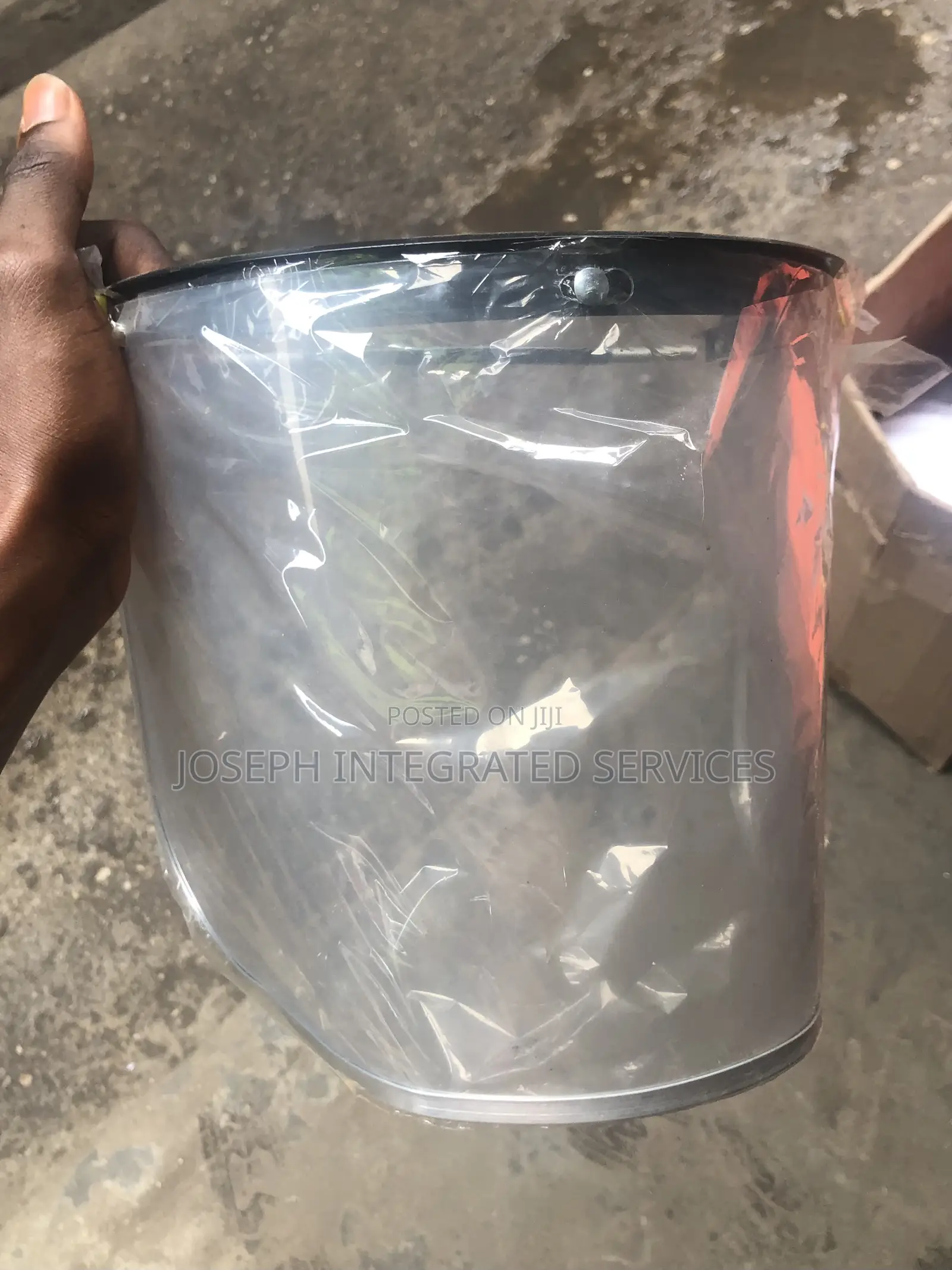 Clear Polycarbonate Safety Face Shield