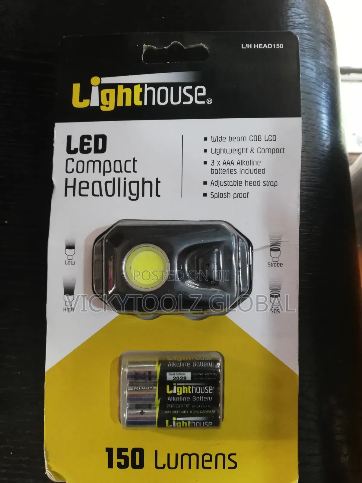 Led Compact Headlight L/H Head150 150lumen