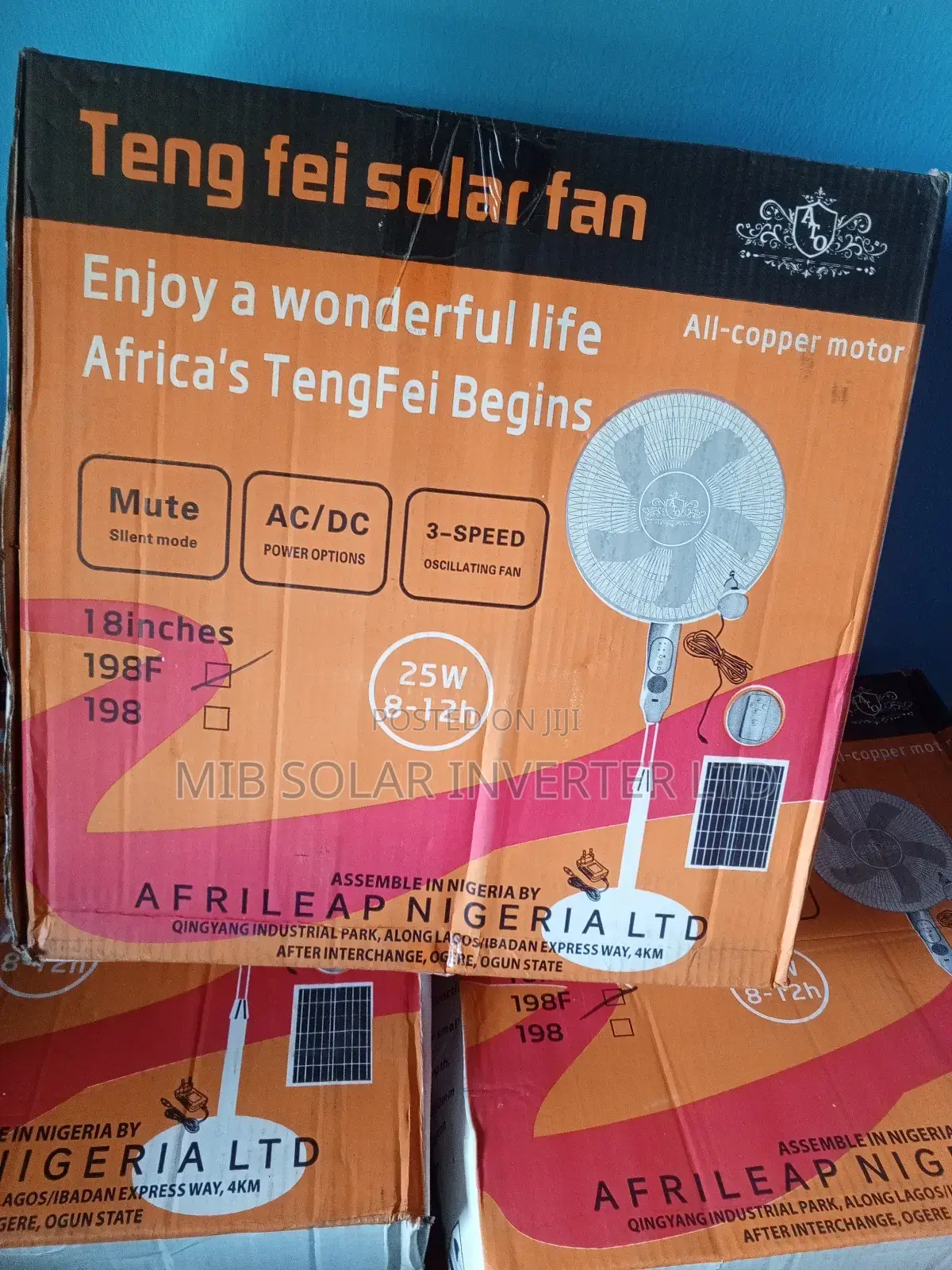 Teng Fei Solar Fan