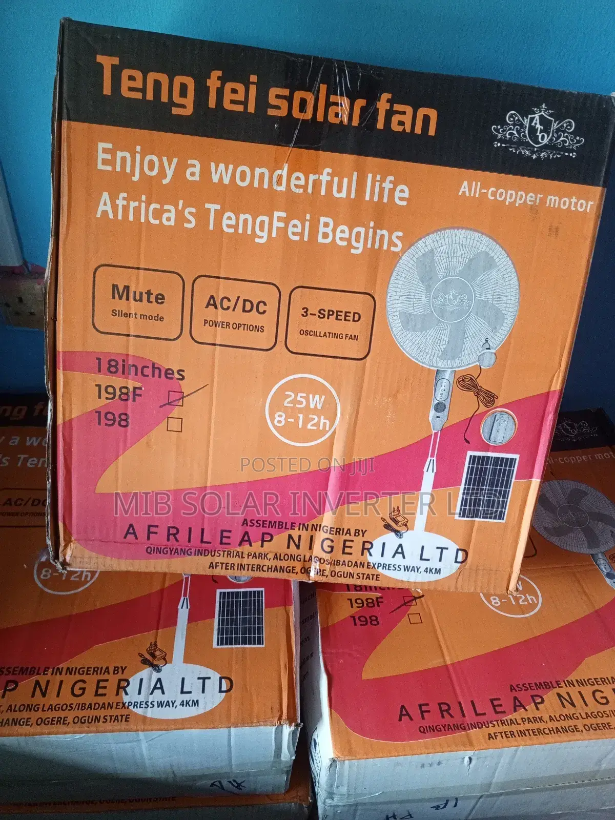Teng Fei Solar Fan