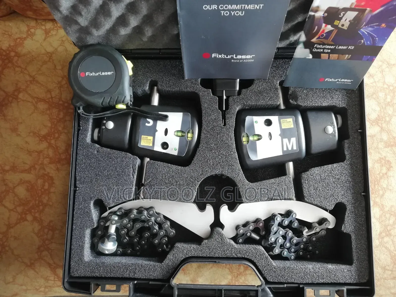 Fixturlaser Laser Shaft Alignment Kit Atf-100