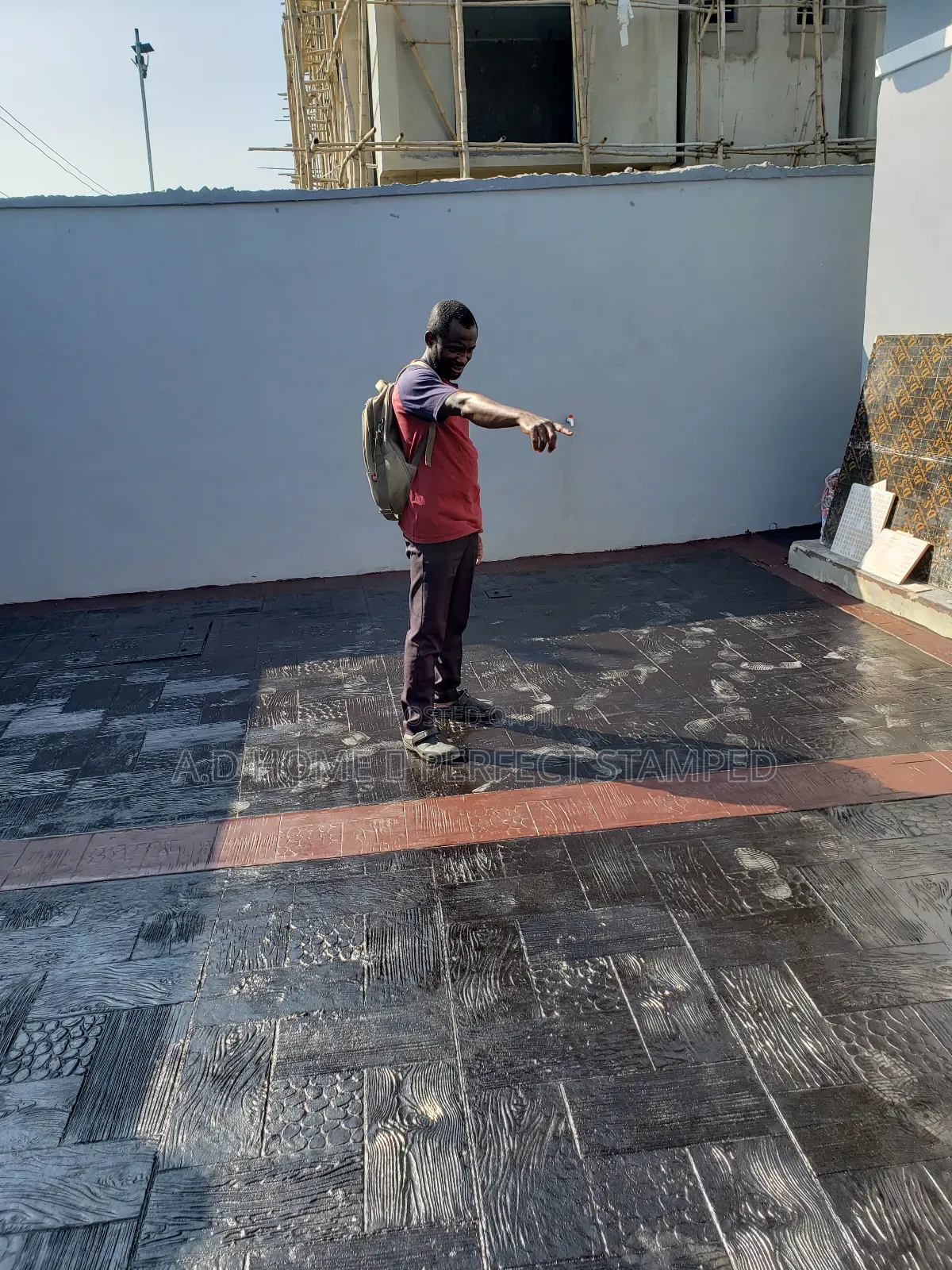 Perfect Stamped Concrete Floor Design