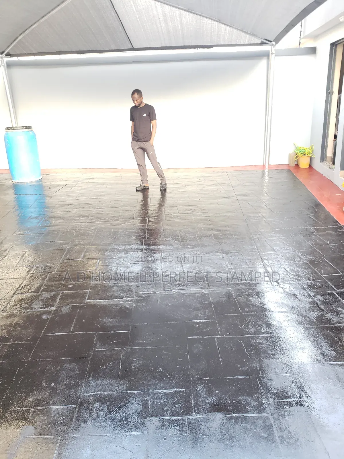 Perfect Stamped Concrete Floor Design
