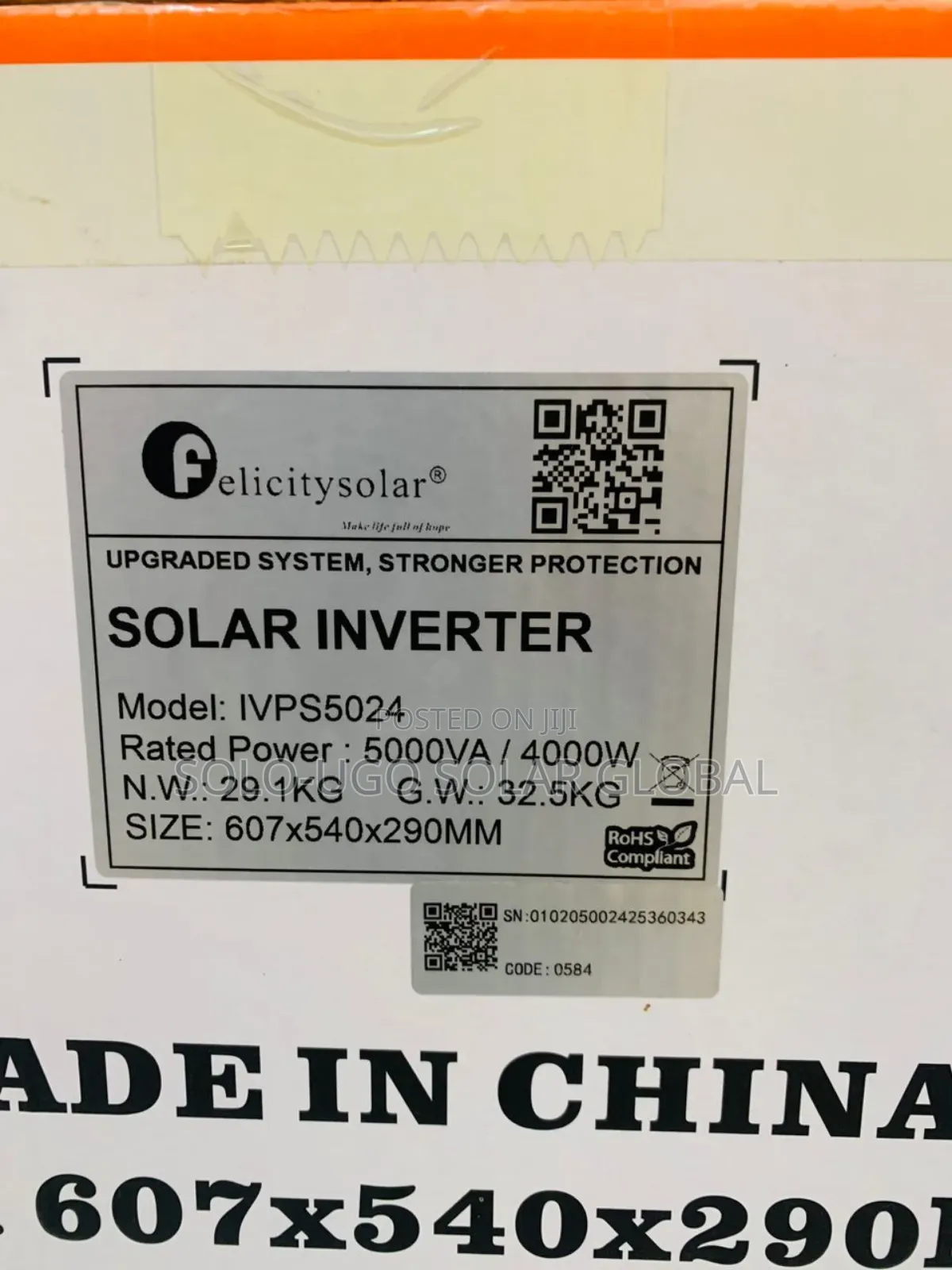 Ivps5024 Felicity Non Hybrid (5kva 24v)