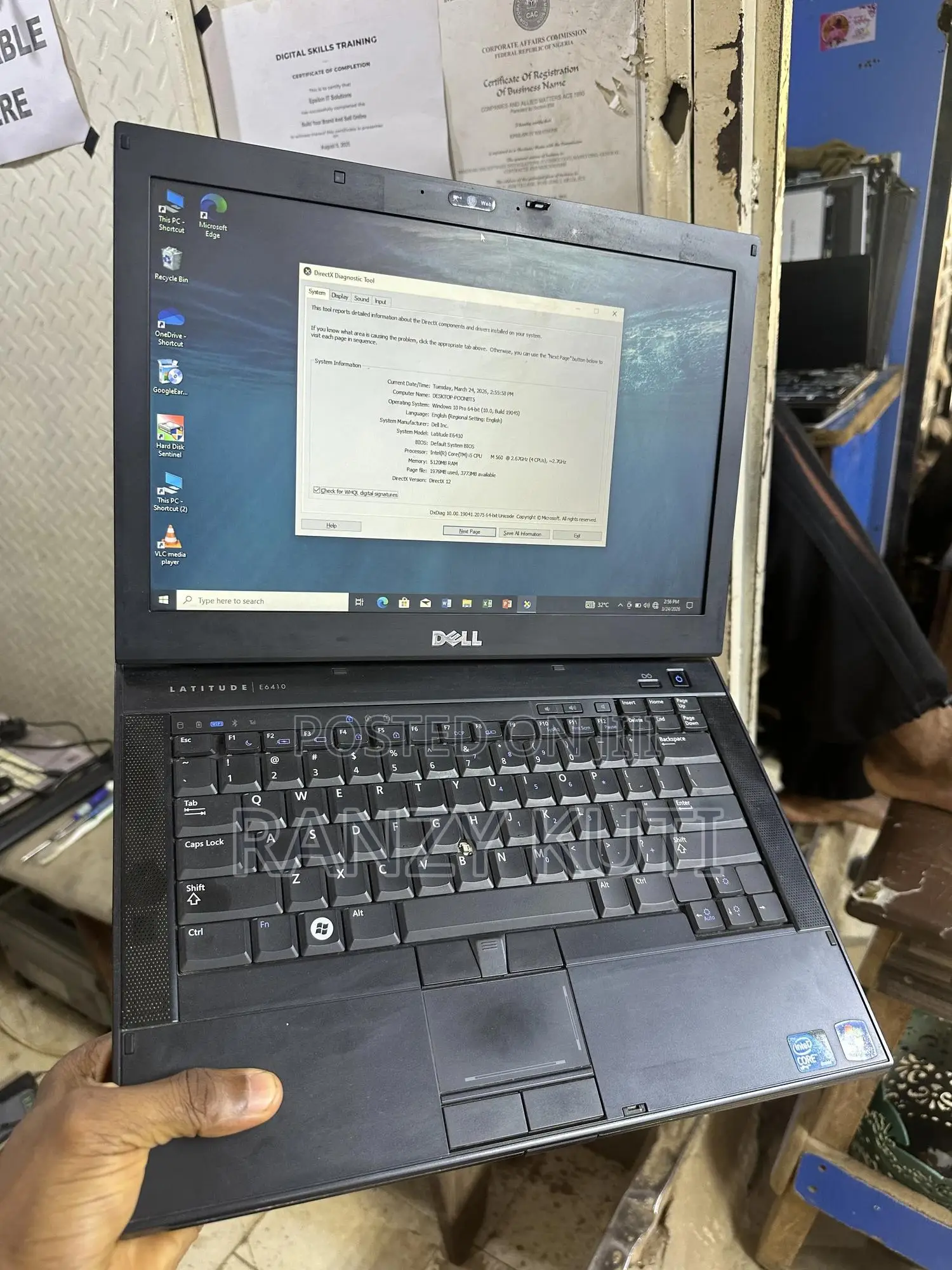 Laptop Dell Latitude E6410 4GB Intel Core i5 HDD 500GB