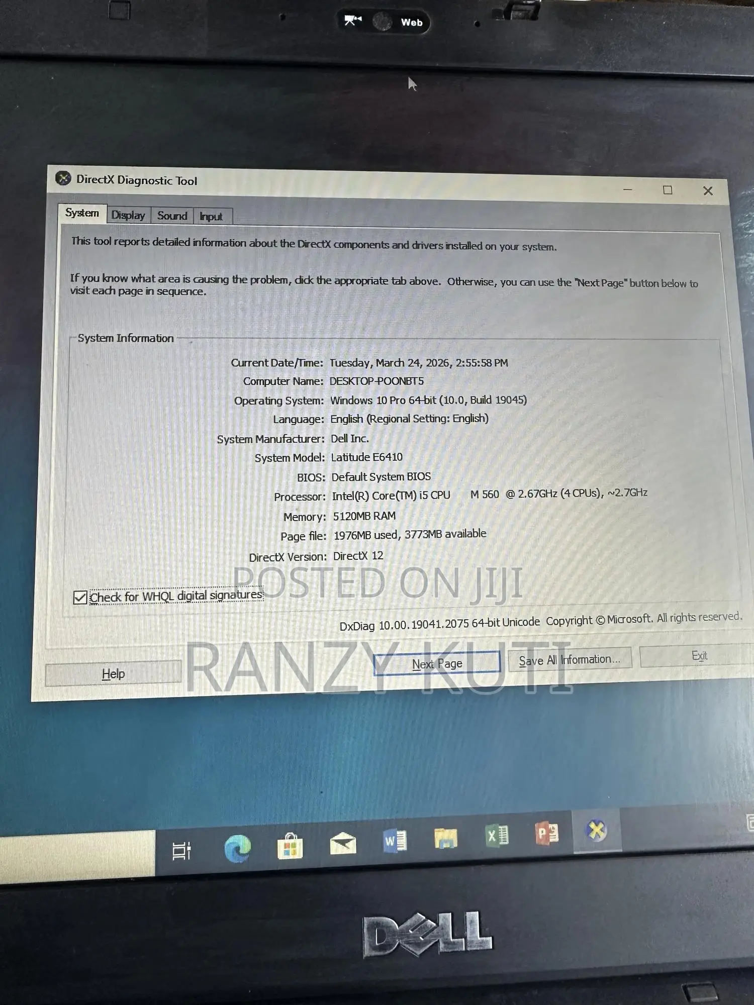 Laptop Dell Latitude E6410 4GB Intel Core i5 HDD 500GB