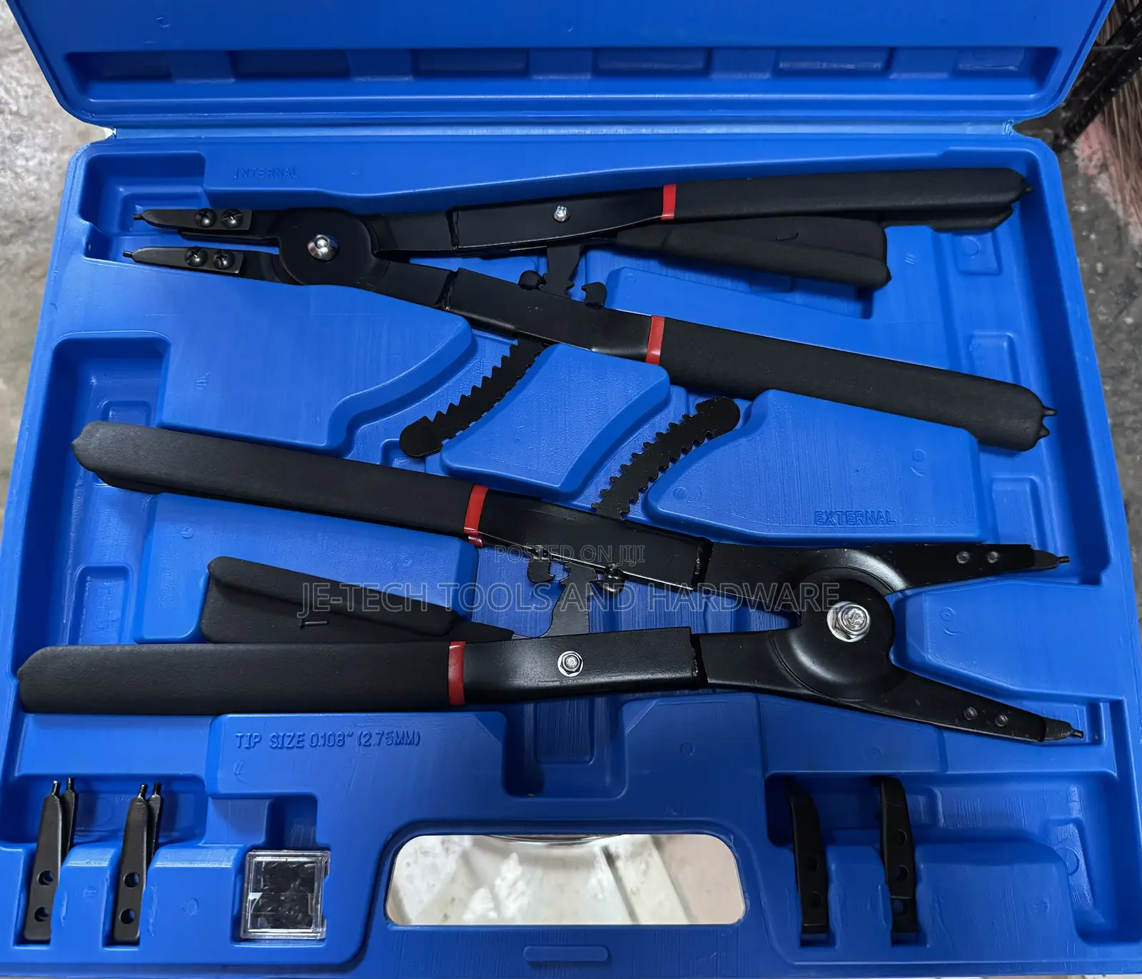 16-Inch Heavy-Duty Snap Ring Plier Set