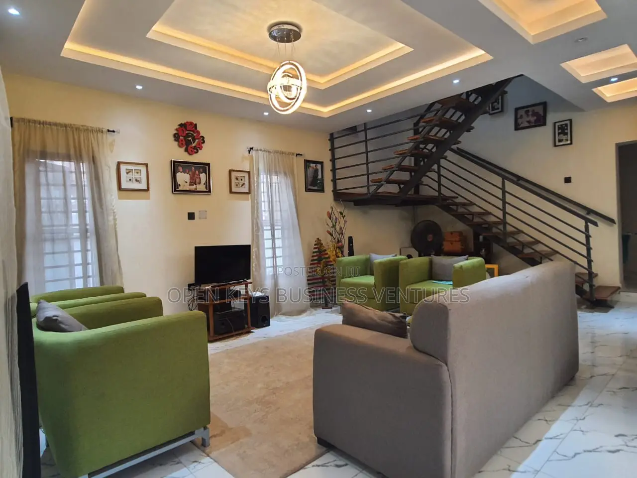 Furnished 4bdrm Duplex in Alalubosa Gra for sale