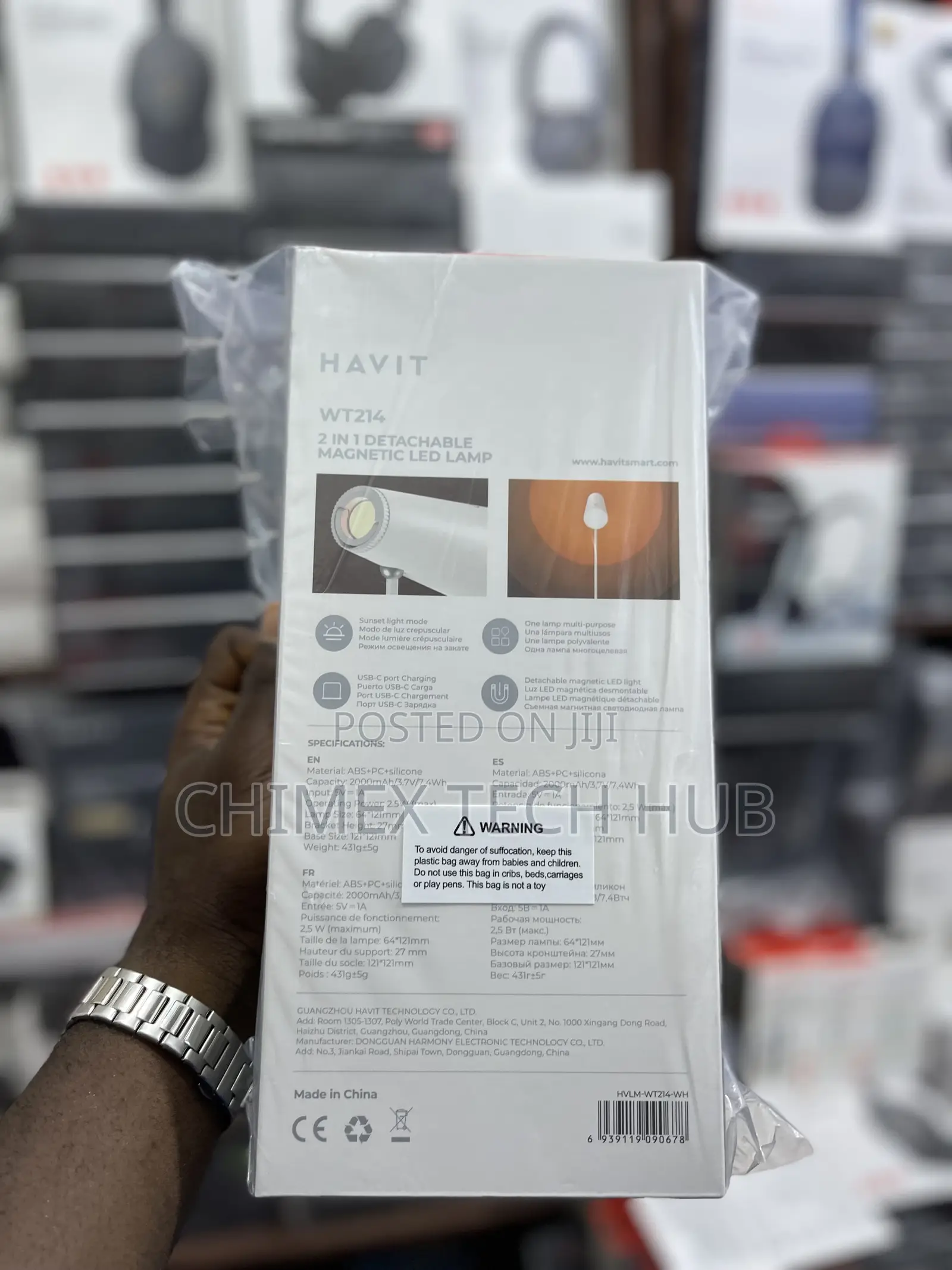 Havit 2 In 1 Detachable Magnetic Led Lamp