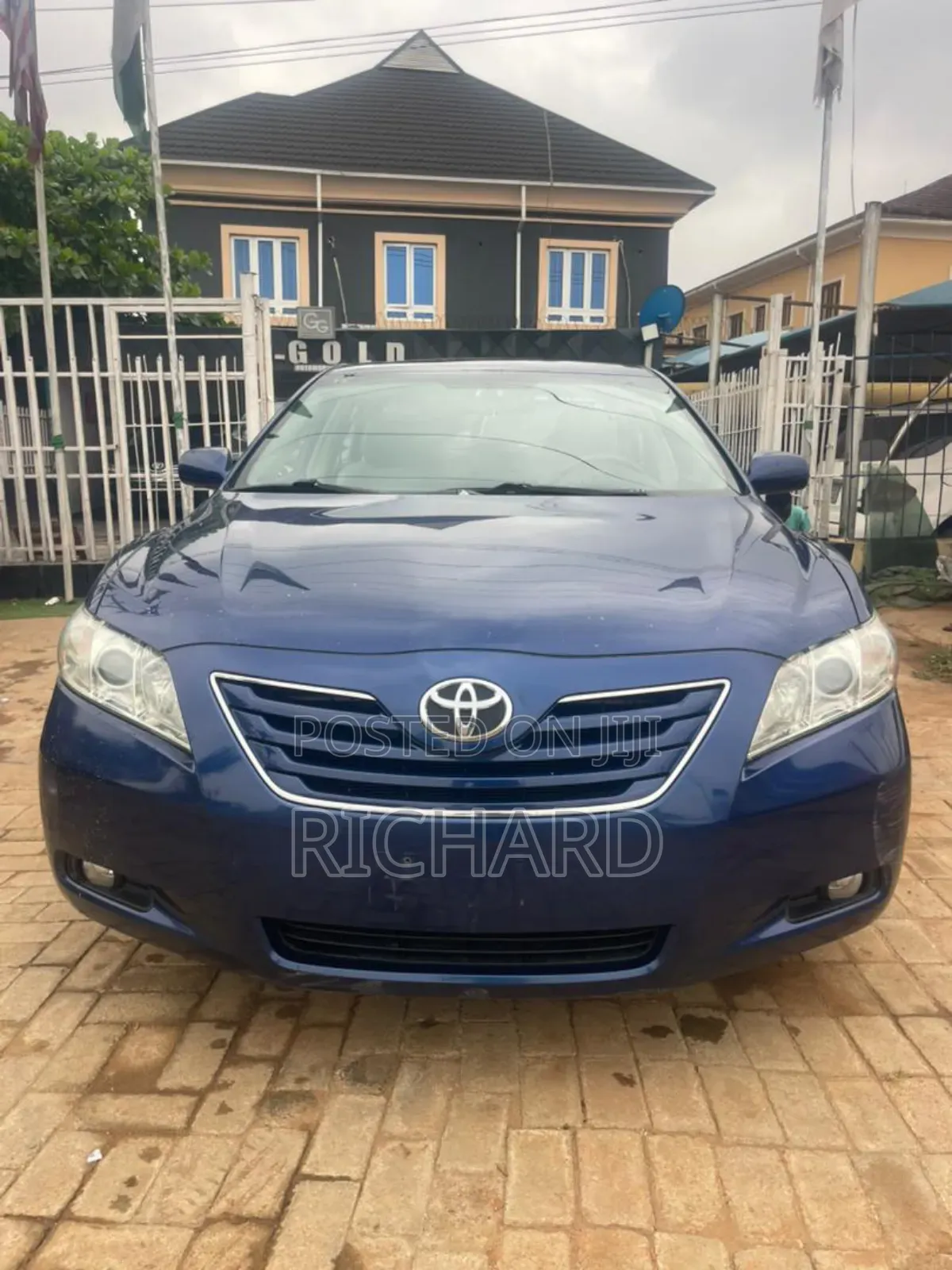Toyota Camry 2.4 XLE 2008 Blue