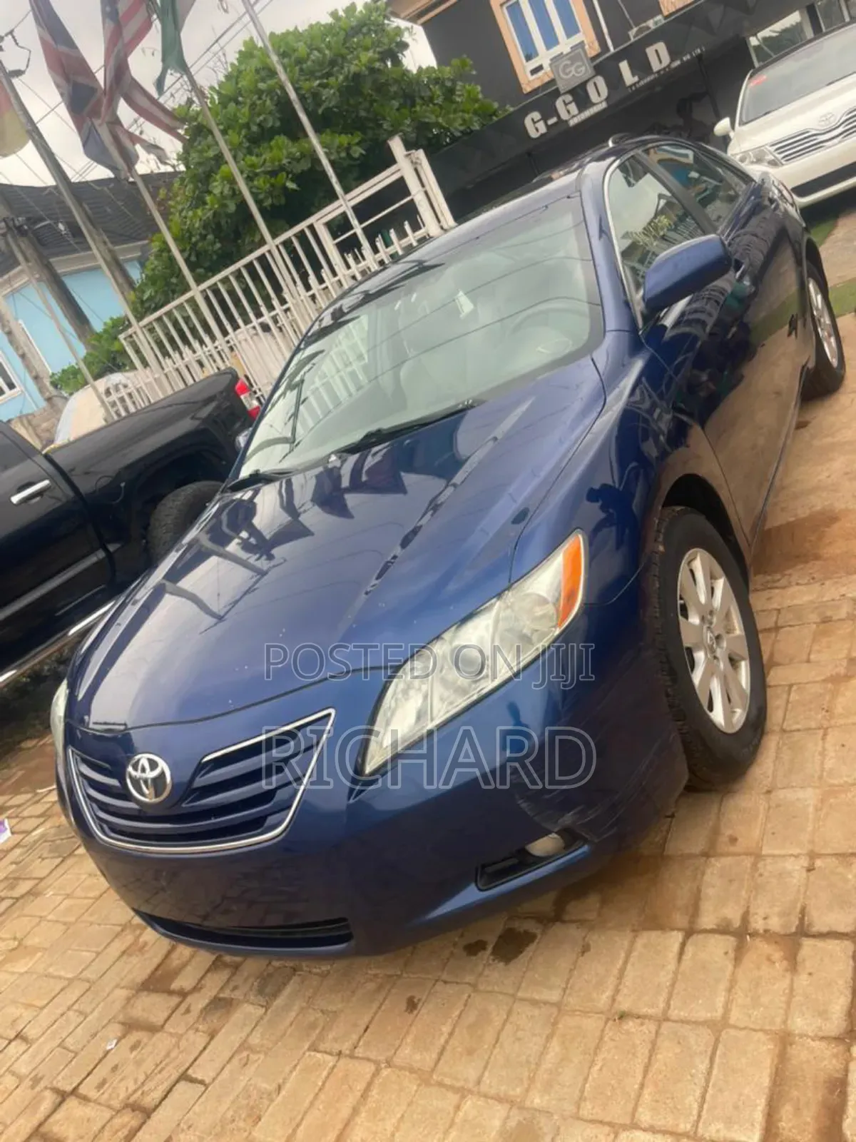 Toyota Camry 2.4 XLE 2008 Blue