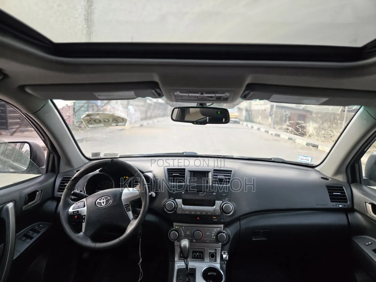 Toyota Highlander Limited 2012 Gray