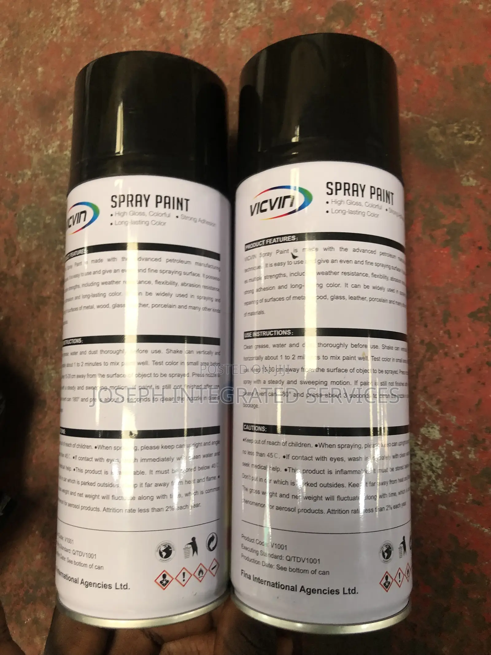 Vicvin Brand Spray Paint