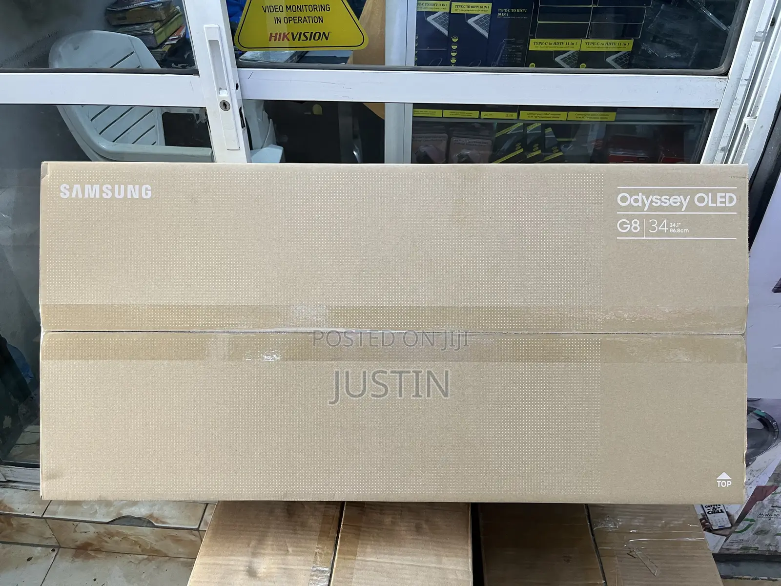 Samsung 34 Inch Smart Gaming Curved Monitor G8 Odyssey Oled Ultrawide