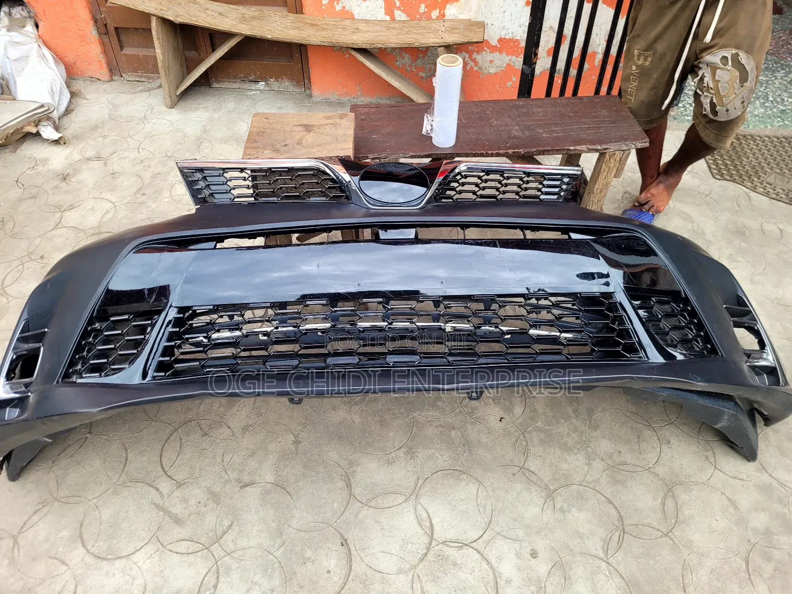 Toyota Complete Front Bumper Sienna 2017