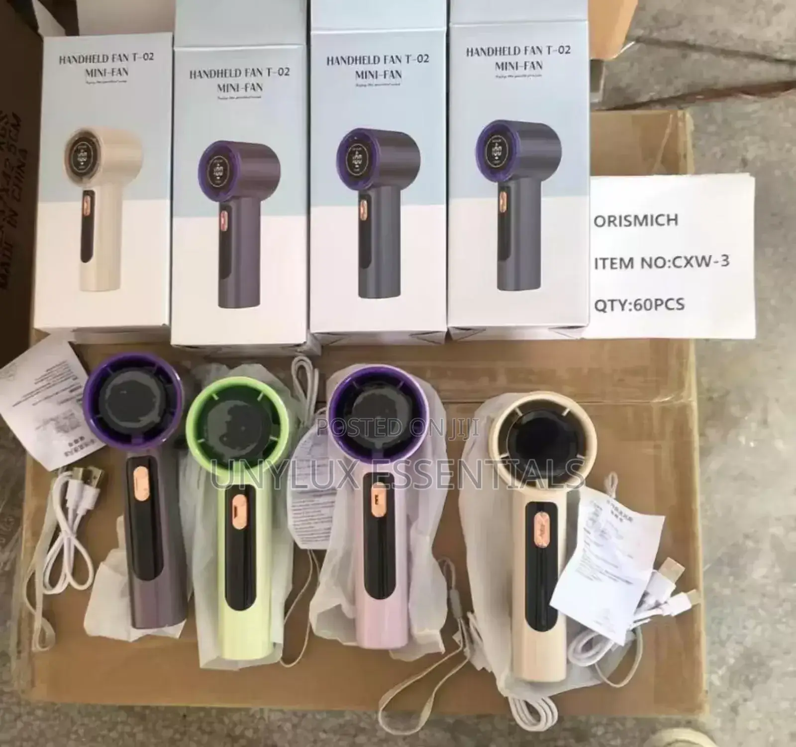 High Speed Rechargeable Fan