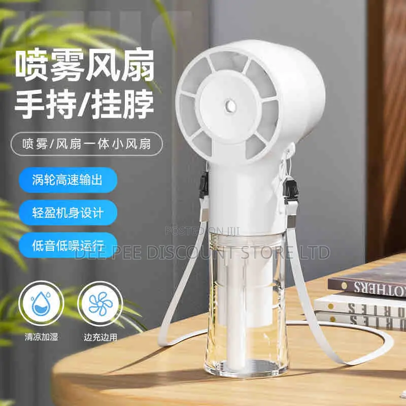 Rechargable Handheld Mist Fan