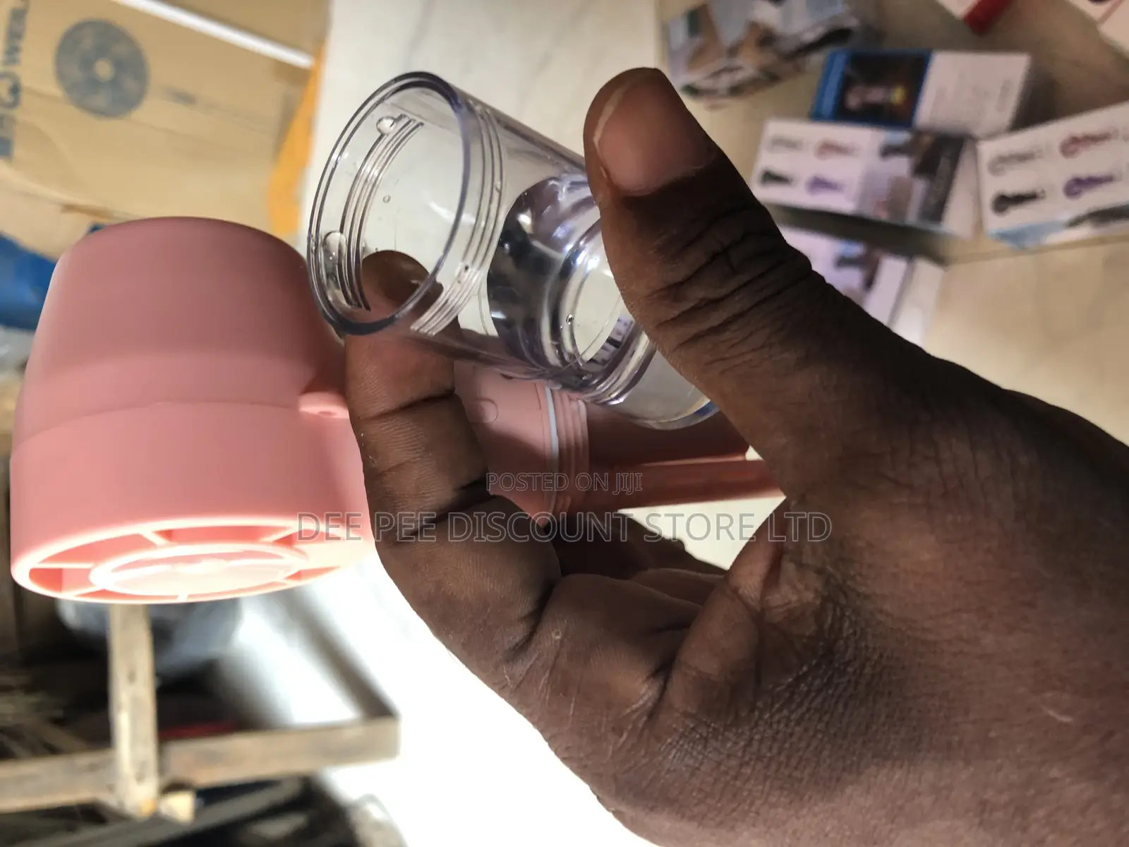 Rechargable Handheld Mist Fan