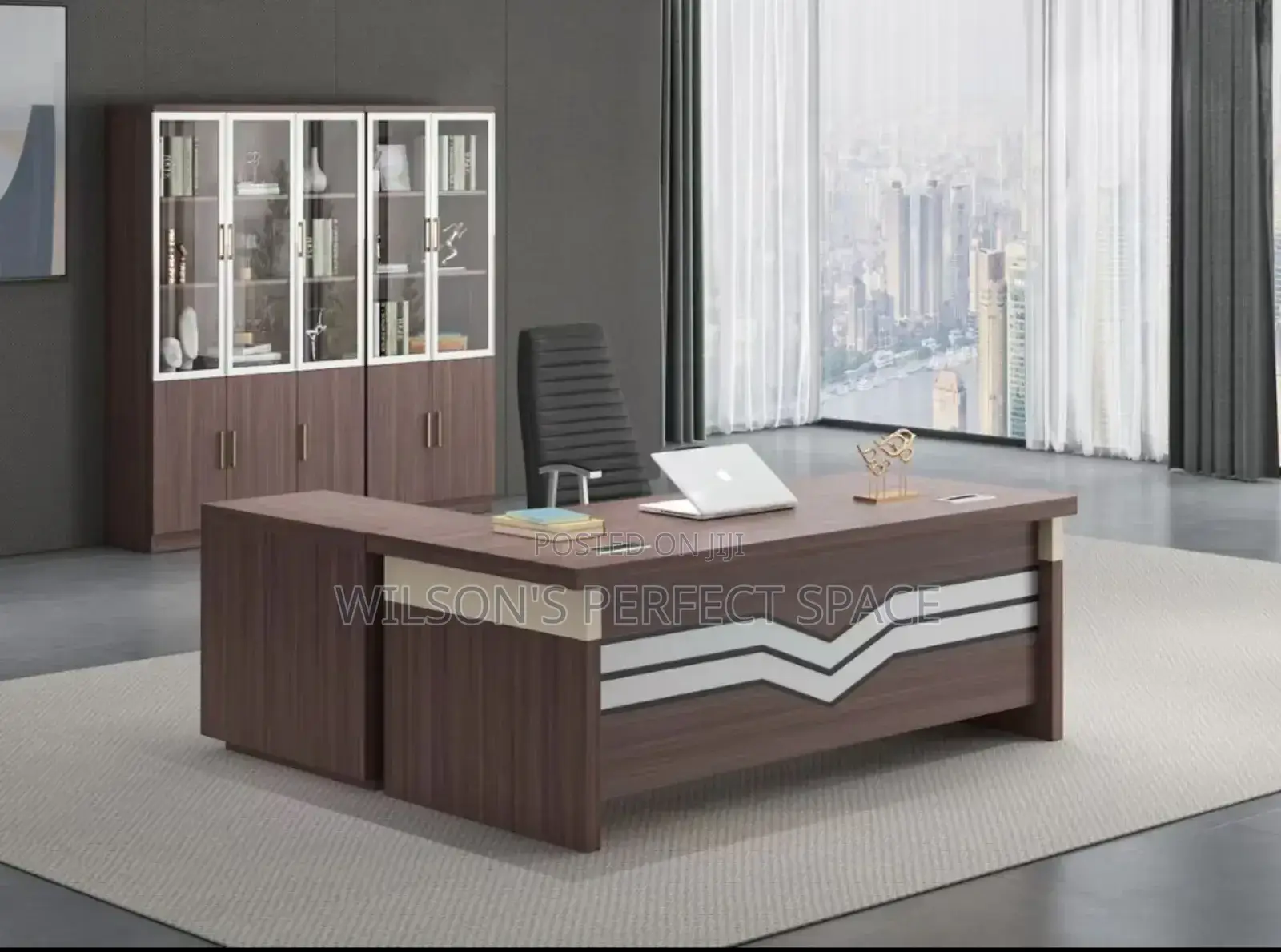 1.8 Meters Executive Office Desk With Extension
