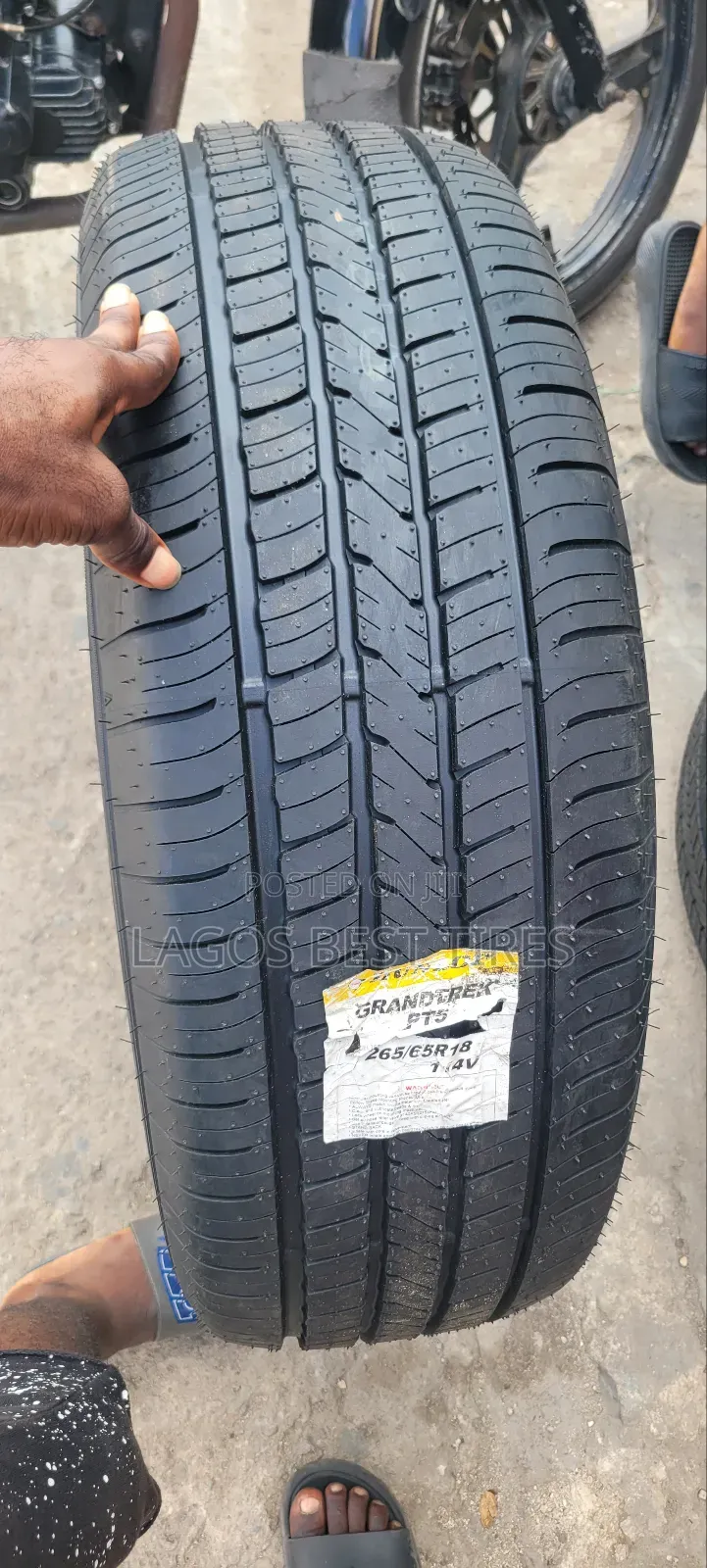 Brand New Dunlop Grandtrek Pt5 - 265/65r18 (Suv/4x4)