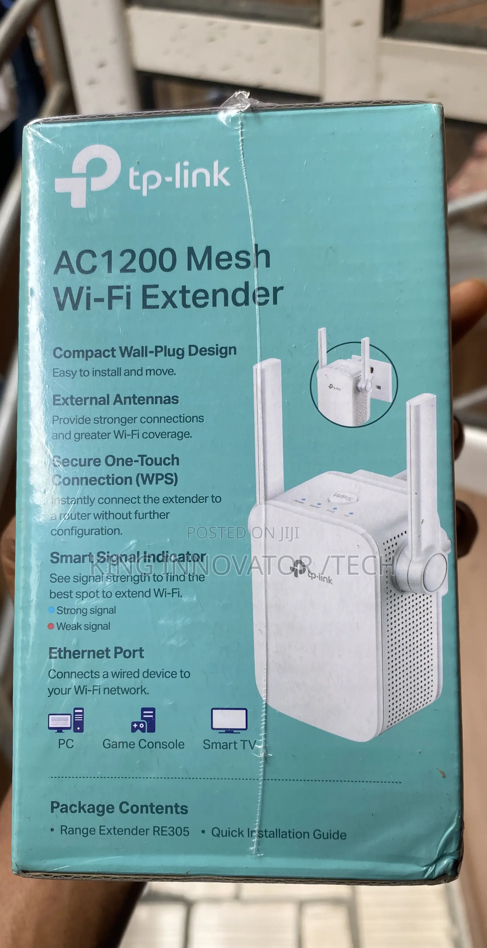 Tp-Link Mesh Wi-Fi Extender Ac1200 Dual Band