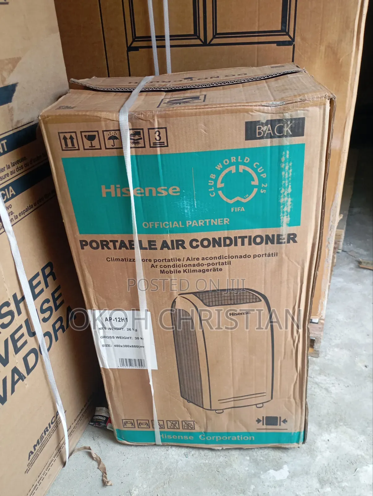 Hisense 1.5hp Portable Air Condition
