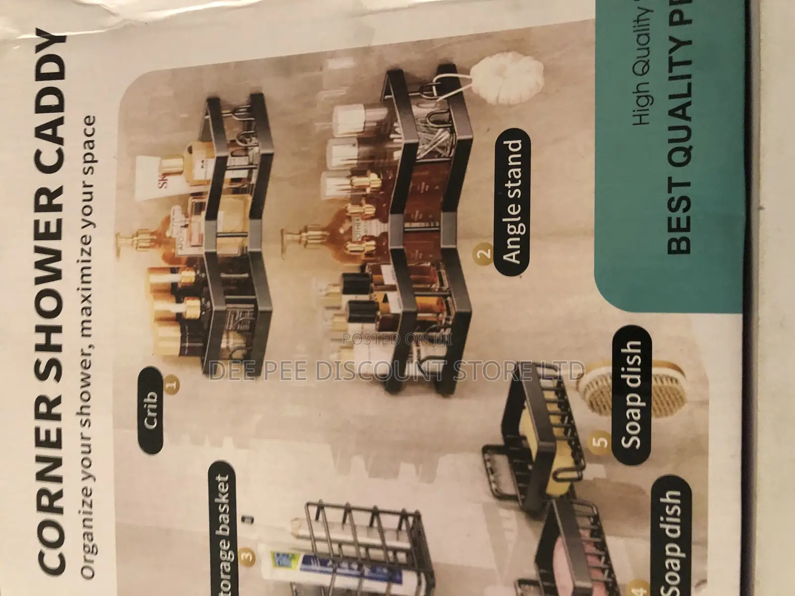 5 in 1 Corner Shower Candy