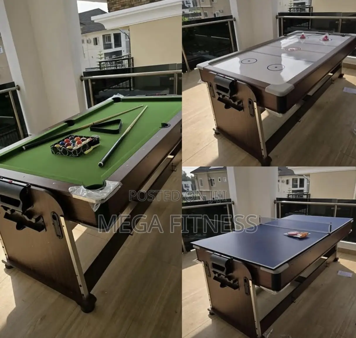 4 in 1 Revolver Multi Game Table