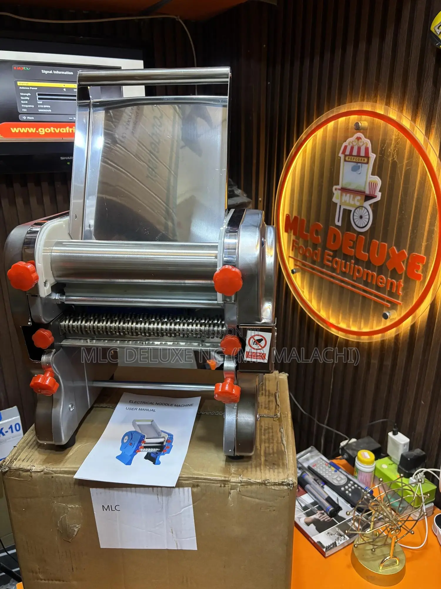 Chin Chin Cutter Machine (Big Size) Stainless Electric Pasta Cutter