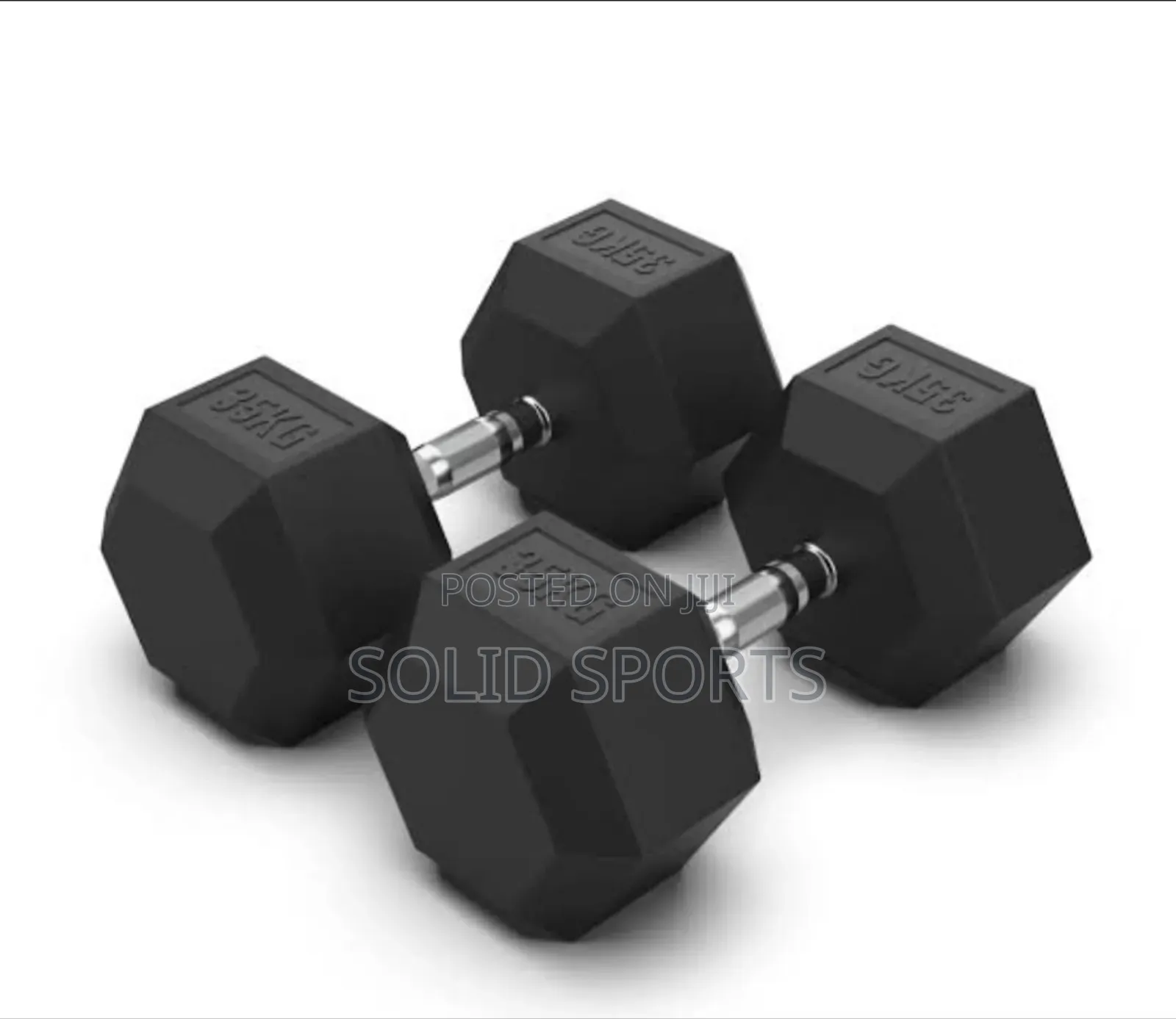 30kg Hexagon Dumbbells 30 X 30 = 60kg